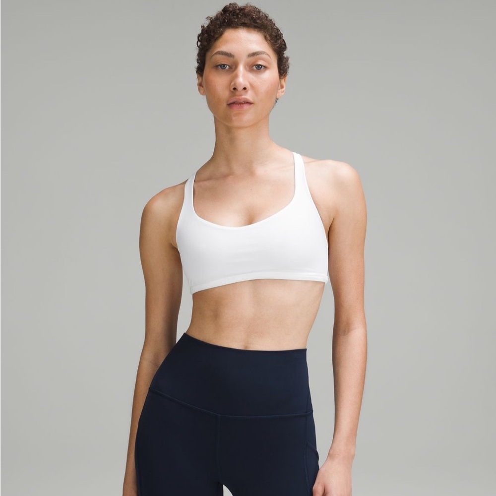 Lululemon free to be wild bra white